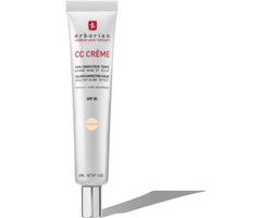 Erborian CC Crème, CC cream, 40 ml, beige, Unisex, Universele huid, Licht