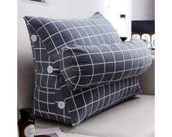 Ergonomisch Rugkussen voor Sofa en Bed - Comfortabel Leeskussen voor Volwassenen - Zachte Wig voor Rugleuning in Huiskamer en Slaapkamer