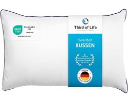 Ergonomisch Slaapkussen 50x70 | Innovatieprijs Winnaar | Perfect voor Zijslapers, Rugslapers & Buikslapers | Ideaal Cervicaal Nekkussen