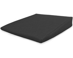 Ergonomisch Wigkussen voor Stoelen - Comfortabel Zitkussen voor Bureaustoel, Rolstoel en Auto - 38 x 38 x 8/2 cm