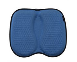 Ergonomisch Zitkussen van Emulsie - 3D - Stuitbeen/Coccyx-Comfort Zitkussen - Voor Bureaustoel, Auto en De Hele Dag Zitten - Donkerblauw - 41*35*2CM