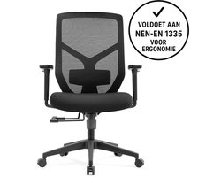 Ergonomische Bureaustoel - Bureaustoelen voor Volwassenen - Kantoorstoel - Volledig Verstelbaar - NEN1335 gecertificeerd - Office Chair - Bureaustoel Ergonomisch - Spherite®