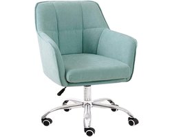 Ergonomische bureaustoel - Comfortabele werkstoel - Thuiswerken - kantoor - Verstelbare lendensteun - Max. 200 kg - Geel