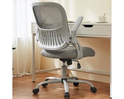 Ergonomische Bureaustoel Verstelbaar – Comfortabele Computerstoel met Rugondersteuning en Duurzame Stof – Zwart – Depauwwonen – Afmetingen op aanvraag – Depauw