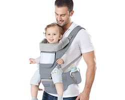 Ergonomische Draagzak met Heupzitting voor Baby's en Kinderen van 0 tot 48 Maanden