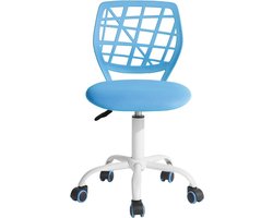 Ergonomische Gaming Stoel voor Kinderen - Moderne Kantoorstoel met Hoogteverstelling en Rubber Wielen