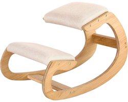 Ergonomische Kniestoel voor Gezonde Zithouding en Meditatie - Verstelbare Stoel met Orthopedisch Design - Comfortabele Rugleuning en Duurzame Constructie - In Hoogte Verstelbaar - Geschikt voor Dagelijks Gebruik en Yoga
