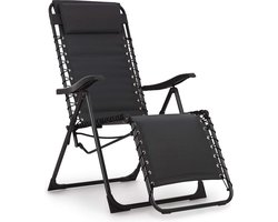 Ergonomische Ligstoel met Verstelbare Rugleuning en Hoogwaardige Vulling - Perfect voor Buiten