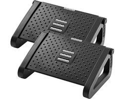 Ergonomische Verstelbare Voetensteun met Massagefunctie - Drukontlasting - Bureau Accessoire voor Comfortabel Werken