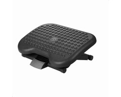 Ergonomische voetensteun instelbaar zwart