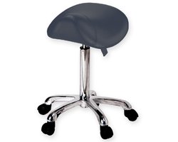 Ergonomische Werkkruk met Zadelzitting Blauw In Hoogte Verstelbaar