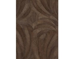 Erismann Elysium Vliesbehang - Bruin Bloemen/Bladeren Patroon