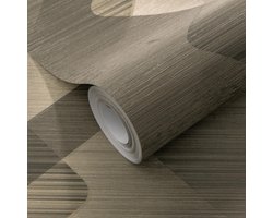 Erismann Vinylbehang 10479-15 - Elysium - Grafisch Taupe - 53cm x 10.05m