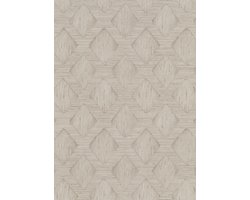 Erismann Vinylbehang 10509-02 - Floralie - Grafisch Wit - 53cm x 10.05m