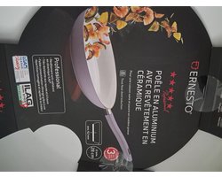 Ernesto Aluminium Koekenpan met Keramisch Coating - Lavendel - 28 cm