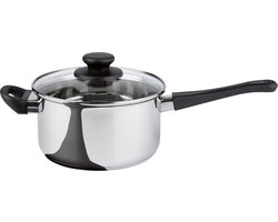 Ernesto Steelpan met frietmand - Ø20 cm - Voor eenvoudig frituren, gewoon op het fornuis - Geschikt voor: alle soorten kookplaten, inclusief inductie - Inhoud: 3 L - Ongeveer 300 g friet in één keer bakken - Frituurmand kan aan de rand van de pan