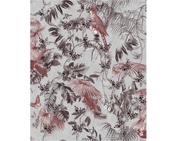 Escapade palm/vogel zilver