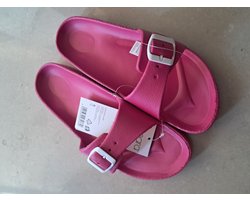 Esmara Slippers - Badslippers - Roze - Pink - Maat 39 - Unisex - Tanning slippers
