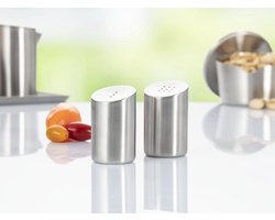 Esmeyer zout- en peperstrooierset VISTA, zilver