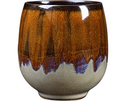 Espresso cups - 170ml keramische koffiekopjes - dikke wanden - antislip - perfect voor espresso - moka - macchiato - thee - geel