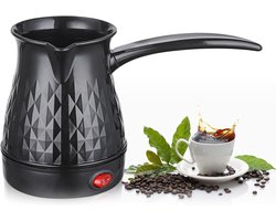 Espresso Machine Induction – Turkse Koffiekan 500 ml – Camping Mocha Can – Turkse Koffiezetter – Stijlvol Zwart