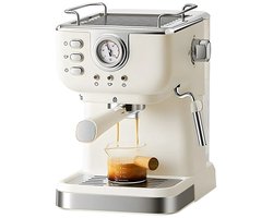 Espressomachine - Koffiezetapparaat - Koffiemachines - Wit