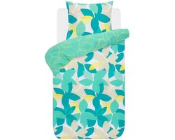 Esprit Aleza Dekbedovertrek - Eenpersoons - 140x200/220 cm - Green