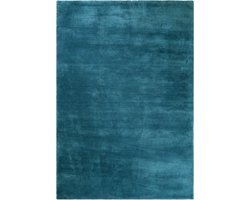 Esprit - #loft - Hoogpolig vloerkleed - 120x170 cm - petrol -