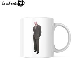 EssaPrints Mok - Bingus Meme Mok - Grappig Mok - Meme Mok - Cadeau Mok - Moederdagscadeau - Verjaardagscadeau - Koffiemok - Coffee Mug - Mug - Gift Mug - Kerstcadeau