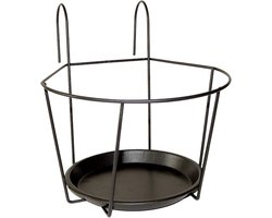Esschert Design Balkonpothanger grijs L