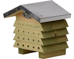 Esschert Design Bijenhuis Hout/Zink