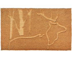 Esschert Design Deurmat 45 X 75 Cm Kokosvezel/pvc Bruin