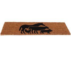 Esschert Design - Deurmat 'Boerderijdieren' (75cm x 25cm)