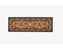Esschert Design - Deurmat Rubber / Kokos Victoriaanse Stijl - Maat XL - 120 x 40 cm