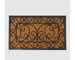 Esschert Design - Deurmat Rubber/Kokos - Victoriaanse Stijl - Maat L