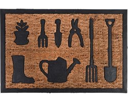 Esschert Design Deurmat tuingereedschap