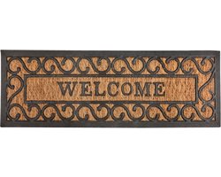 Esschert Design | Deurmat Welkom | Rubber en kokosnoot | 75x25cm