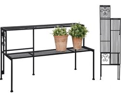 Esschert Design Etagere 2 treden inklapbaar ( excl planten)