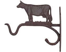 Esschert Design Hanging basket haak boerderijdier - Koe