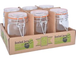 Esschert Design inmaakbokalen 230 ml - set van 6 stuks