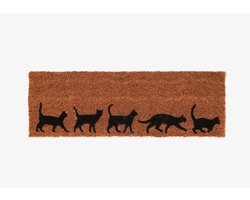 Esschert Design - Katten - Deurmat Kokosmat