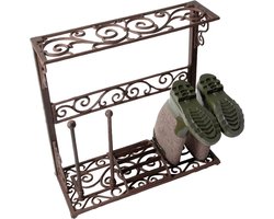 Esschert Design Laarzenrek maat L gietijzer LH44