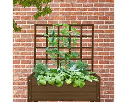 Esschert-Design-Latwerk-voor-plantenbak-S-bruin