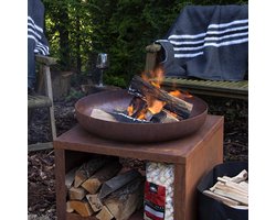 Esschert Design mooie ruime plaid van gerecyclede stof