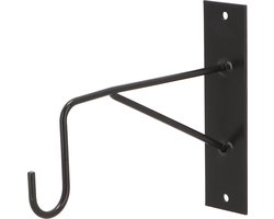 Esschert Design Muurhaak zwart - Esschert Design Muurhaak zwart - 21 cm