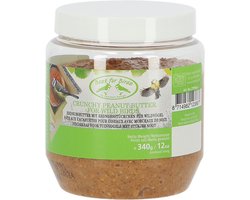 Esschert Design ongezouten pindakaas voor tuinvogels - Kunststof pot