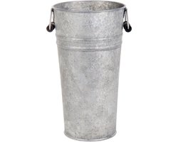 Esschert Design Oud zink vaas H30cm