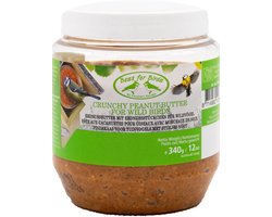 Esschert Design - Pindakaas voor tuinvogels - 340gr - kunststof pot