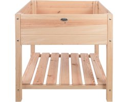 Esschert Design Plantenbak verhoogd XL lichthoutkleurig