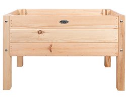 Esschert Design Plantenbak voor Kinderen – 65 Liter – Naturel – FSC Hout – Educatieve Moestuinbak